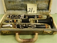 Vintage Black Flute w/ Case