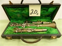 Vintage Silver Flute (Elkhart, Indiana) w/ Case