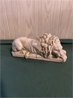 1970s Antonio Canova Inspired Reclining Lion