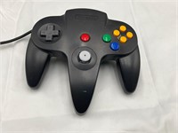 Black Nintendo 64 N64 Controller