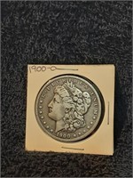 MORGAN SILVER DOLLAR 1900-O