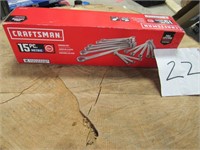 Craftsman (15) Piece Metric Wrench Set