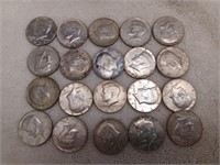 20-1967 Kennedy Silver Halves