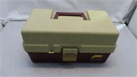 tackle box with assorted tackle