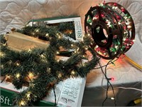 Large Reel Christmas Lights 3 boxes 18ft garland