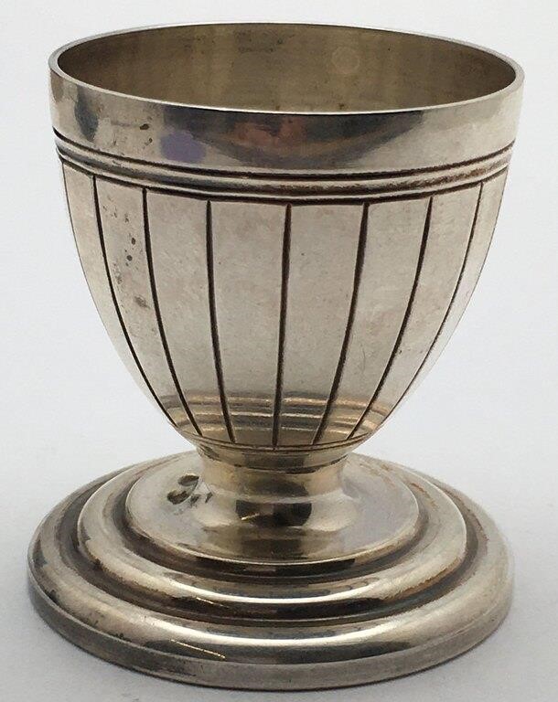 Sterling Silver Footed Cup