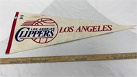 LOS ANGELES CLIPPERS PENNANT FLAG