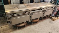 Jade Triple French Top with Convection Ovens
