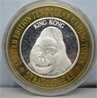 King Kong 1996 stratosphere $10 silver gaming