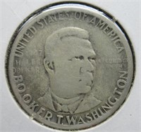 1947 Booker T Washington silver half dollar.