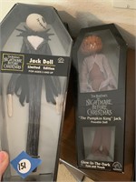 2 PC NIGHTMARE BEFORE CHRISTMAS DOLLS (SEALED)