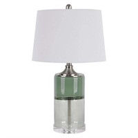 Oden Art Glass and Crystal LED Table Lamp