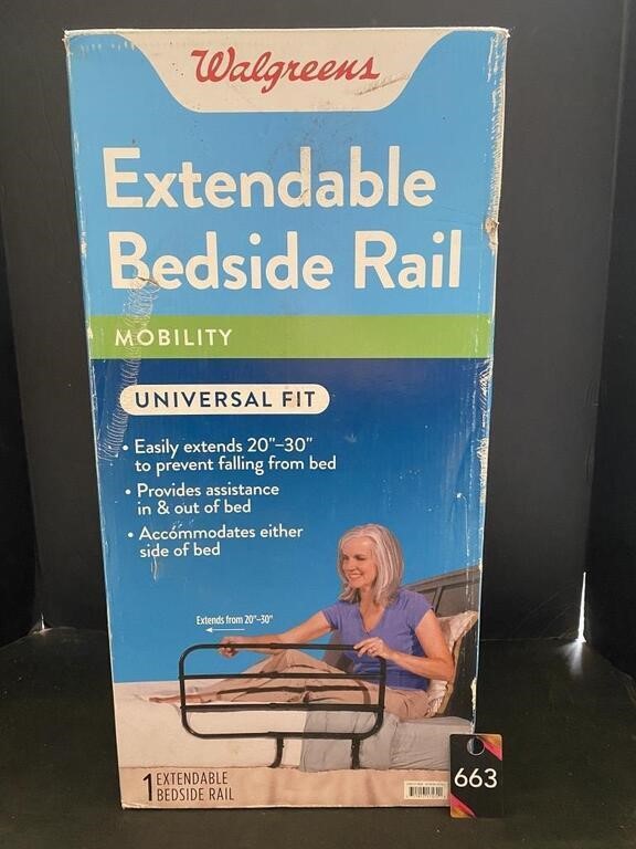 Walgreens Extendable Bed Rail