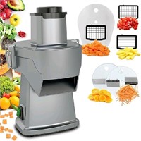 4 in 1 Electric Vegetable Chopper Adjustable Thick