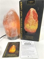 Illuminated Himalayan Crystal Salt Lamp