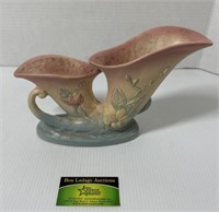 Hull Magnolia Double Cornucopia Vase