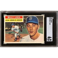 1956 Topps Billy Loes Sgc 6
