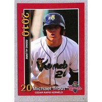 2010 Mike Trout Minor League Rookie Card