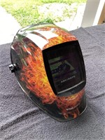 G1) Vulcan, welding helmet, ARC safe in overall