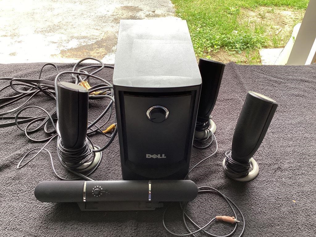 G1) dell, surroundsound system tested works as it