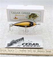 CEDAR CREEK 3 HOOK MINNOW FISHING LURE