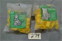 (2) Bags of Electric Fence Insulators