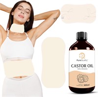 3-in-1 Castor Oil kit Pack wrap for Detox