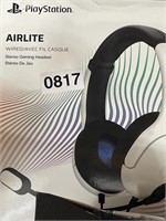 PLAYSTATION GAMING HEADSET RETAIL $80