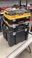 NEW Dewalt stacking tool boxes