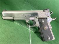 Colt Custom Government Model Pistol, 45 Acp.