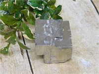 NATURAL FORMATION PYRITE CUBE ROCK STONE LAPIDARY