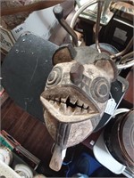 Antique afircian tribal mask