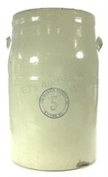 Buckeye Pottery Company 5 Gallon Churn