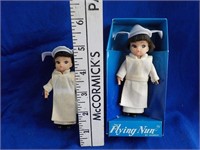 2 The Flying Nun dolls 1 w/ box