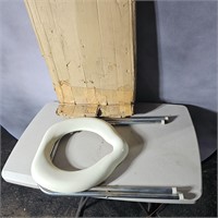 Portable toilet seat