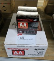 12 - Boxes of Winchester AA 12 Ga. 2 3/4" 8 shot