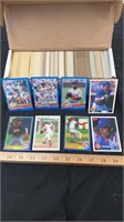 Various baseball trading cards