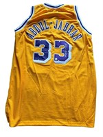 Kareem Abdul-Jabbar autographed Lakers jersey