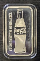 5-Ounce Silver Bar: Coca-Cola