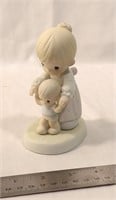 Precious Moments Little Girl and Child Figurine