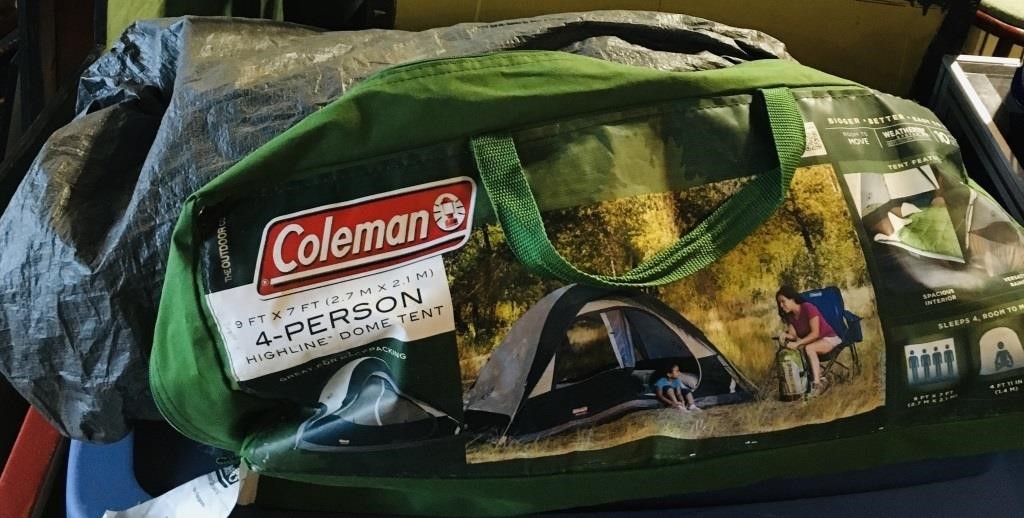 Coleman 4-Person High-Line Dome Tent