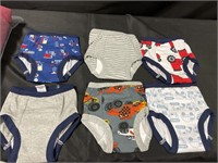 6 pair of toddler boy underwear