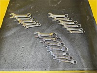 Assorted combo wrenches