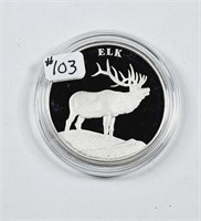 2003 National Wildlife Refuse silver medal .7734oz