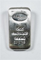 Italpreziosi  5 oz .999 silver bar   #ZD10715
