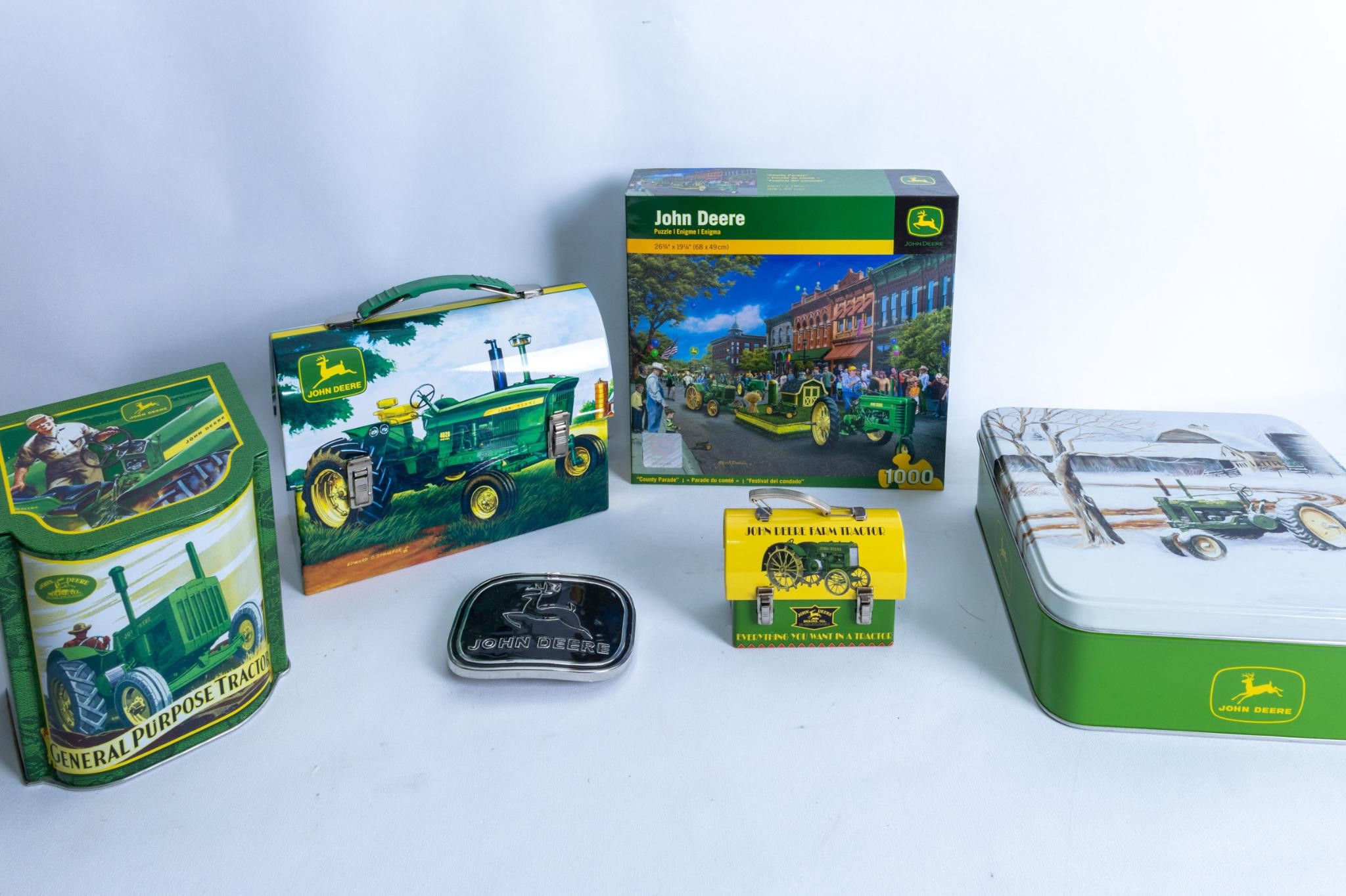 Collection of John Deere Themed Accessories