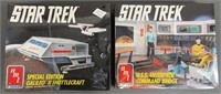 2pc Sealed 1991 Star Trek ERTL Model Kits