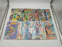 DC Comics All Star Squadron 47-67 Comic Books
