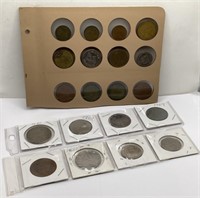 (20) Foreign Coins