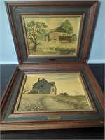 Pair of Framed Turner Wall Accessories Prints